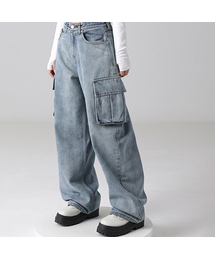 AVANDRESS（アバンドレス ）の「Snow Cargo Denim Pants Milk LIGHT BLUE（デニムパンツ）」