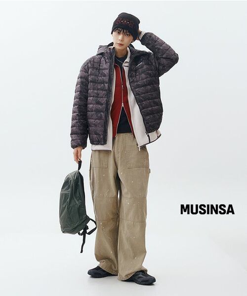 MUSINSA STANDARD（ムシンサスタンダード）の「リップストップパッカブルバックパック [カーキ]（バックパック/リュック・レディース・その他・FREE）」の10枚目の写真