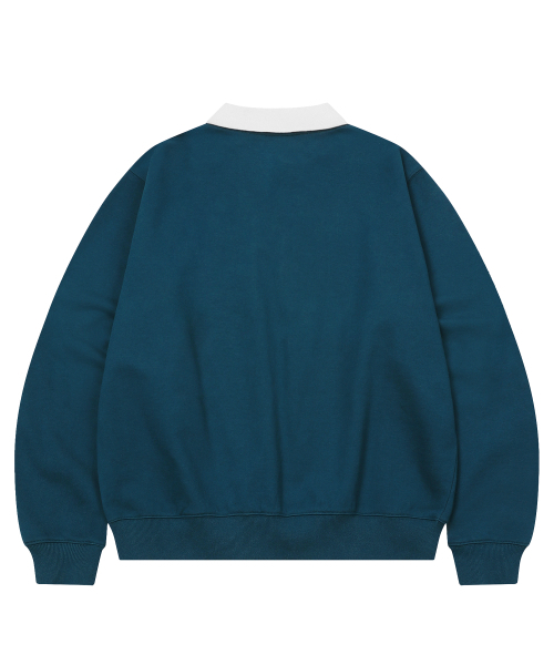 F.ILLUMINATE(フィルミネイト)の「FLM ビッグロゴ スウェットシャツ-ブルー(スウェット・レディース・その他・SMALL/MEDIUM/LARGE)」の2枚目の写真