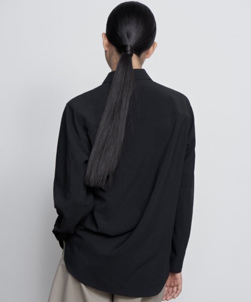MUSINSA STANDARD WOMAN（ムシンサスタンダードウーマン）の「ウィメンズサマーウールバミューダヒドゥンバンディングハーフスラックス[ライトベージュ]（その他パンツ・レディース・その他・34/32/30/31/24/25/26/27/29/28）」の3枚目の写真