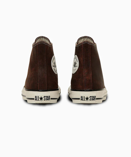 CONVERSE(コンバース)の「CONVERSE / コンバース オールスター エイジド ワックスドレザー HI 31315750(スニーカー・メンズ・ブラウン・26cm/26.5cm/27cm/27.5cm/28cm)」の5枚目の写真