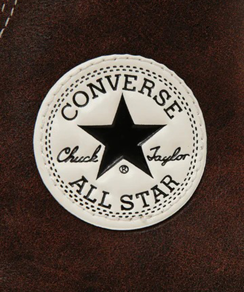 CONVERSE(コンバース)の「CONVERSE / コンバース オールスター エイジド ワックスドレザー HI 31315750(スニーカー・メンズ・ブラウン・26cm/26.5cm/27cm/27.5cm/28cm)」の9枚目の写真