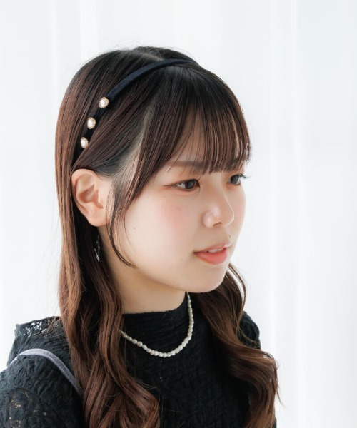 flower（フラワー）の「アンティークカチューシャ（カチューシャ・レディース・ベージュ/ブラック/ブラウン・FREE）」の12枚目の写真