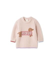 セール】【KIDS】ベビモコダックスフンドジャガードプルオーバー