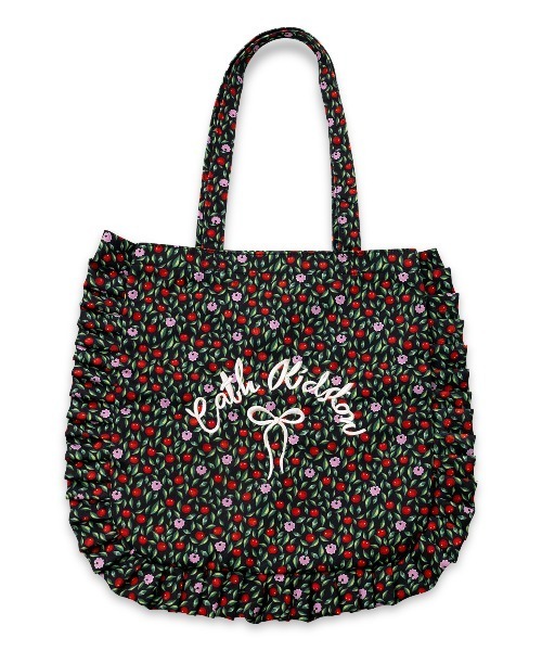Cath Kidston（キャスキッドソン）の「フリルトートバッグ（トートバッグ・レディース・ライトピンク/サックスブルー/アイボリー/ブラック・FREE）」の3枚目の写真