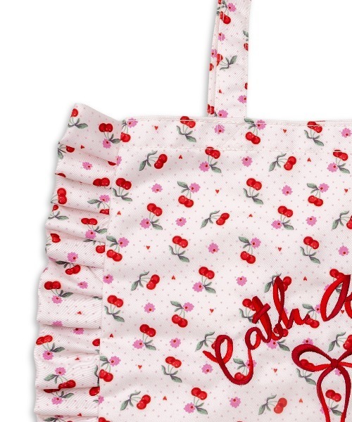 Cath Kidston（キャスキッドソン）の「フリルトートバッグ（トートバッグ・レディース・ライトピンク/サックスブルー/アイボリー/ブラック・FREE）」の12枚目の写真