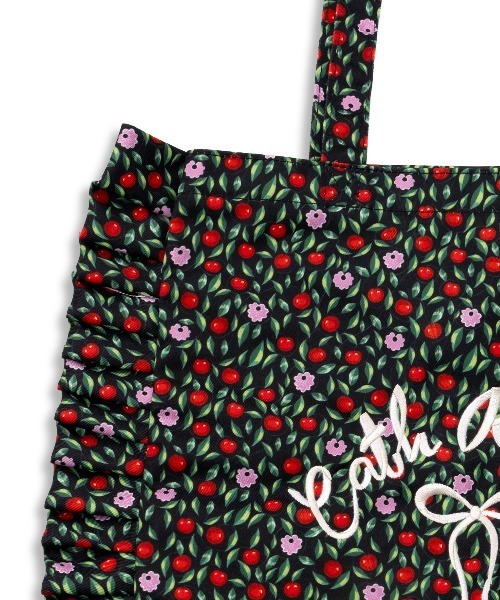 Cath Kidston（キャスキッドソン）の「フリルトートバッグ（トートバッグ・レディース・ライトピンク/サックスブルー/アイボリー/ブラック・FREE）」の15枚目の写真