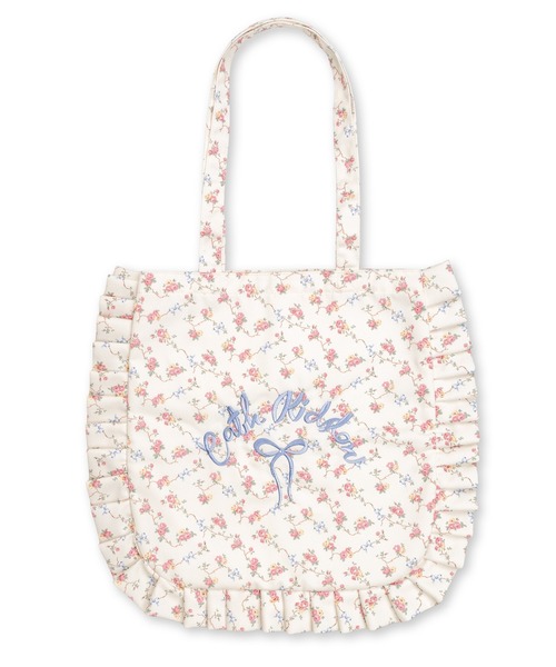 Cath Kidston(キャスキッドソン)の「【A4サイズ対応】フリルトートバッグ(トートバッグ・レディース・ライトピンク/サックスブルー/アイボリー/ブラック/アイボリー系/サックスブルー系/ネイビー/アイボリー系1・FREE)」の16枚目の写真