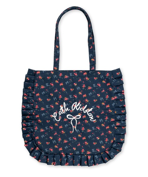 Cath Kidston(キャスキッドソン)の「【A4サイズ対応】フリルトートバッグ(トートバッグ・レディース・ライトピンク/サックスブルー/アイボリー/ブラック/アイボリー系/サックスブルー系/ネイビー/アイボリー系1・FREE)」の10枚目の写真