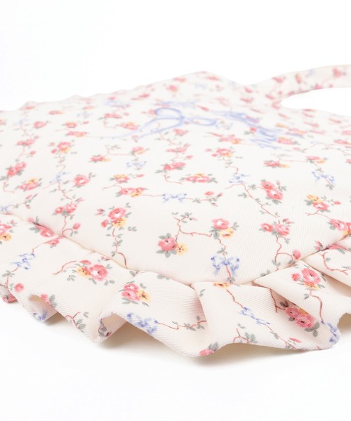Cath Kidston(キャスキッドソン)の「【A4サイズ対応】フリルトートバッグ(トートバッグ・レディース・ライトピンク/サックスブルー/アイボリー/ブラック/アイボリー系/サックスブルー系/ネイビー/アイボリー系1・FREE)」の14枚目の写真