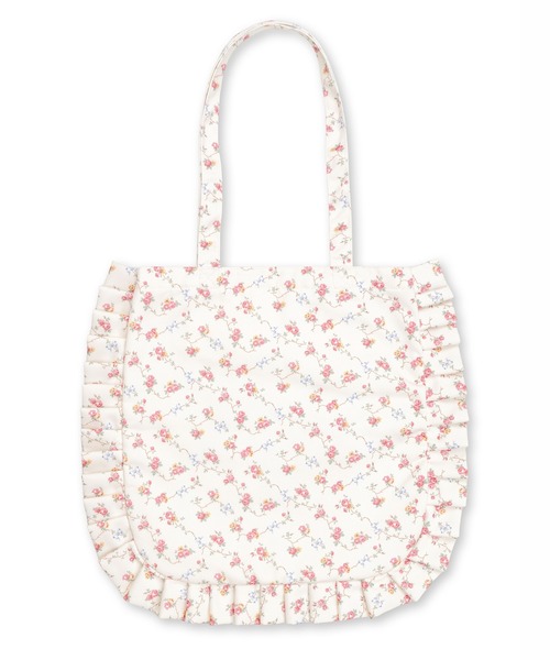 Cath Kidston(キャスキッドソン)の「【A4サイズ対応】フリルトートバッグ(トートバッグ・レディース・ライトピンク/サックスブルー/アイボリー/ブラック/アイボリー系/サックスブルー系/ネイビー/アイボリー系1・FREE)」の15枚目の写真