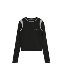 COLORATION TOP - BLACK