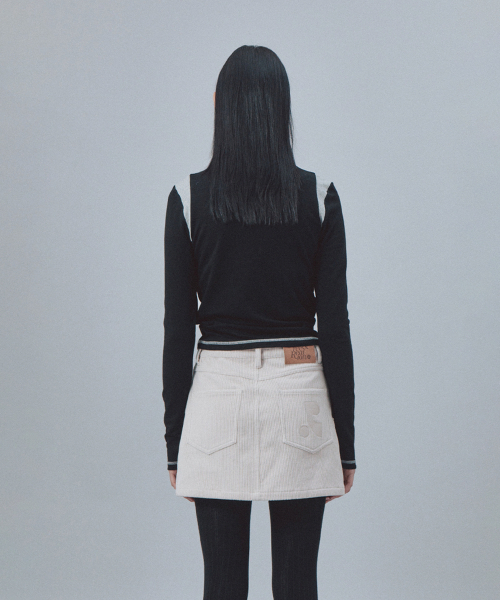 Rest&Recreation(レストアンドレクリエーション)の「COLORATION TOP - BLACK(Tシャツ/カットソー・レディース・その他・ONE)」の3枚目の写真