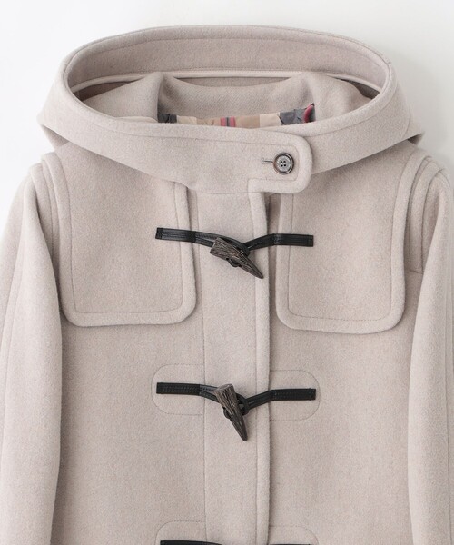 MACKINTOSH PHILOSOPHY(マッキントッシュ フィロソフィー)の「【WEB&一部店舗限定】【RANNOCH(ランノック)】ウールメルトン製(ダッフルコート・レディース・ベージュ系その他4/ブラック・36/38)」の5枚目の写真