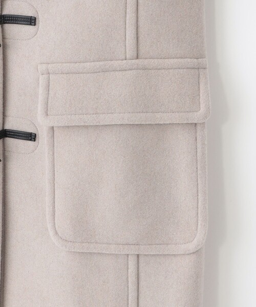 MACKINTOSH PHILOSOPHY(マッキントッシュ フィロソフィー)の「【WEB&一部店舗限定】【RANNOCH(ランノック)】ウールメルトン製(ダッフルコート・レディース・ベージュ系その他4/ブラック・36/38)」の6枚目の写真