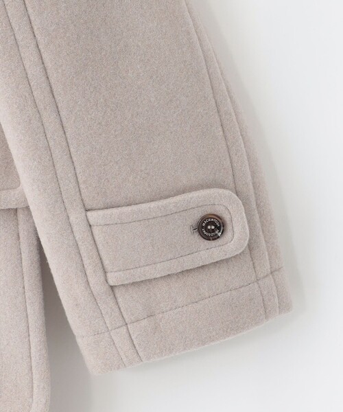 MACKINTOSH PHILOSOPHY(マッキントッシュ フィロソフィー)の「【WEB&一部店舗限定】【RANNOCH(ランノック)】ウールメルトン製(ダッフルコート・レディース・ベージュ系その他4/ブラック・36/38)」の7枚目の写真
