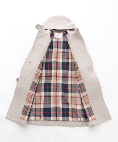 MACKINTOSH PHILOSOPHY(マッキントッシュ フィロソフィー)の「【WEB&一部店舗限定】【RANNOCH(ランノック)】ウールメルトン製(ダッフルコート・レディース・ベージュ系その他4/ブラック・36/38)」の10枚目の写真