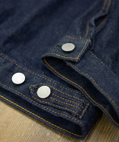 WESTOVERALLS（ウエストオーバーオールズ）の「【WESTOVERALLS】811B JACKET（デニムジャケット・メンズ・インディゴブルー・M/L/XL）」の5枚目の写真