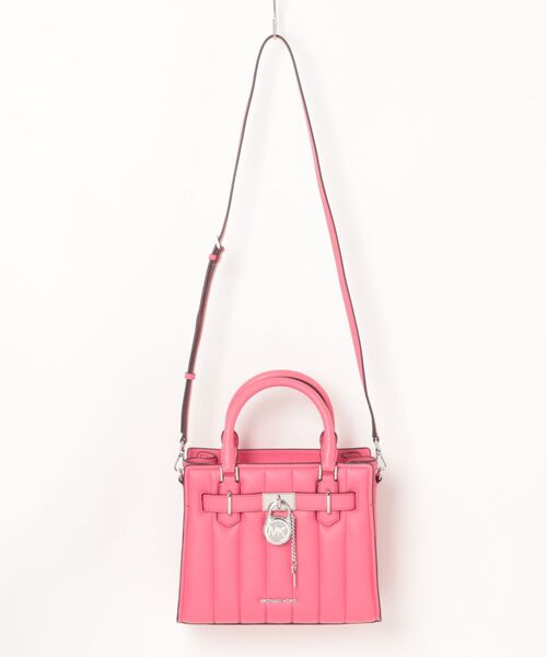 MICHAEL KORS(マイケルコース)の「LANDON SM SATCHEL サッチェル(ハンドバッグ・レディース・ピンク系・FREE)」の1枚目の写真