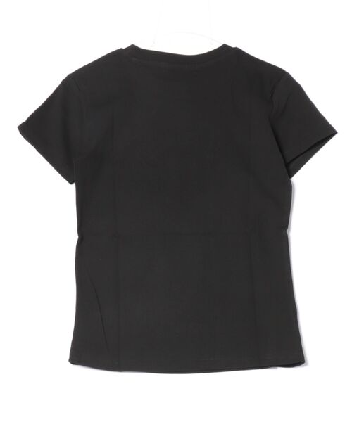 MEMECLE（メメクル）の「【 MEMECLE / メメクル 】ラインストーン ロゴ 半袖Tシャツ（Tシャツ/カットソー・レディース・ブラック/ホワイト・MEDIUM/SMALL）」の3枚目の写真