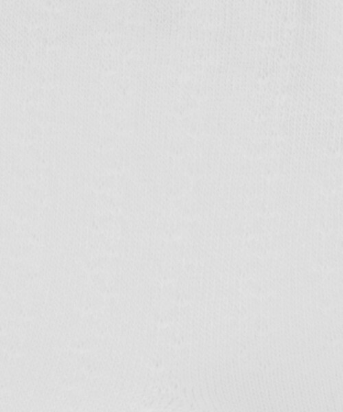 green label relaxing（グリーンレーベルリラクシング）の「リボン クルー ソックス  / 靴下 / キッズ  20cm-22cm（ソックス/靴下・キッズ・ホワイト・20-22cm）」の2枚目の写真