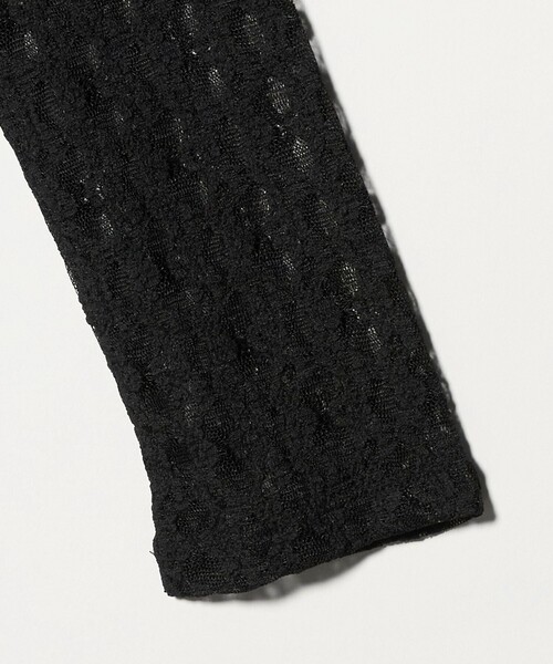 green label relaxing(グリーンレーベルリラクシング)の「【WEB限定】<at ease>シャーリングレース プルオーバー カットソー(Tシャツ/カットソー・レディース・ブラック/ホワイト・FREE)」の18枚目の写真