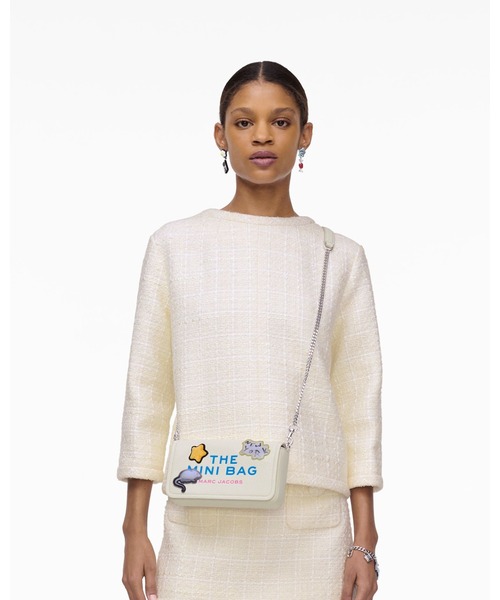 MARC JACOBS（マークジェイコブス）の「THE STICKER PATCH MINI BAG/ザ ステッカー パッチ ミニ バッグ（ショルダーバッグ・レディース・ブラック系その他/ホワイト系その他・ONE SIZE）」の10枚目の写真