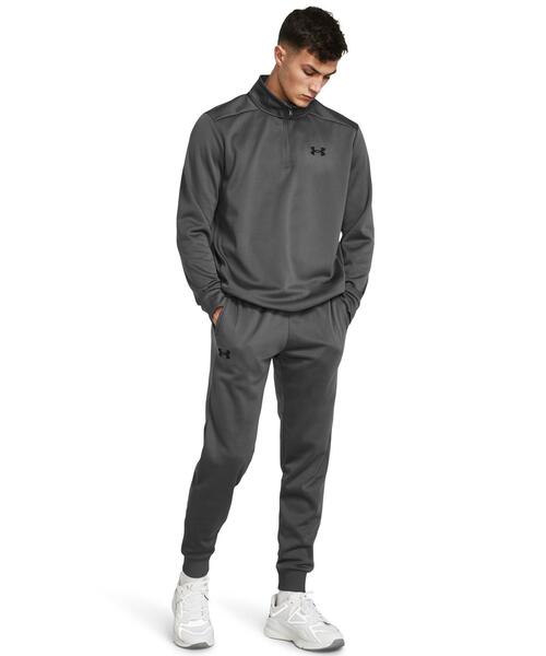 UNDER ARMOUR(アンダーアーマー)の「UAアーマーフリース ジョガーパンツ(トレーニング/メンズ)(その他パンツ・メンズ・グレー×ホワイト・S/L/2XL/M/XL)」の3枚目の写真
