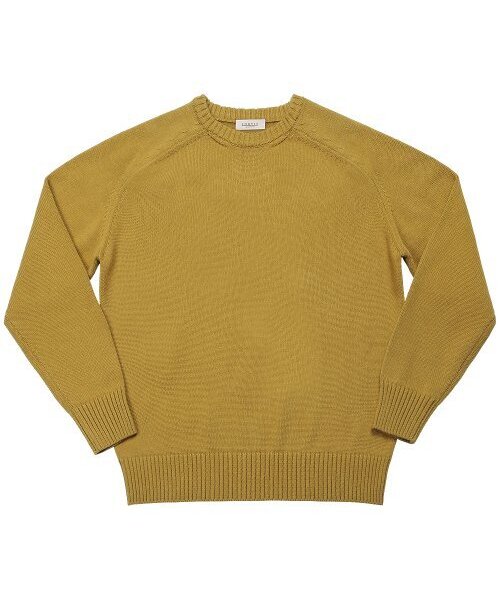 sortie(ソルティ)の「Saddle Crew neck Knit (Yellow)(ニット/セーター・メンズ・その他・X-LARGE/MEDIUM/LARGE)」の2枚目の写真