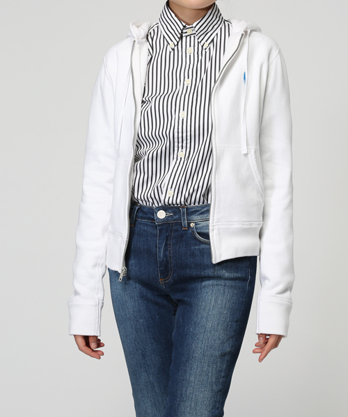 POLO RALPH LAUREN(ポロ ラルフ ローレン)の「フリース フルジップ フーディ(パーカー・レディース・ブルー/ピンク/ホワイト・SMALL/LARGE/X-LARGE/X-SMALL/MEDIUM)」の13枚目の写真