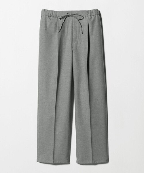 A DAY IN THE LIFE UNITED ARROWS（アデイインザライフユナイテッドアローズ）の「裏起毛 ピンヘッド イージ テーパードパンツ ‐ウォッシャブル‐＜A DAY IN THE LIFE＞（スラックス・レディース・グレー系/モカ/ネイビー・M/S）」の2枚目の写真