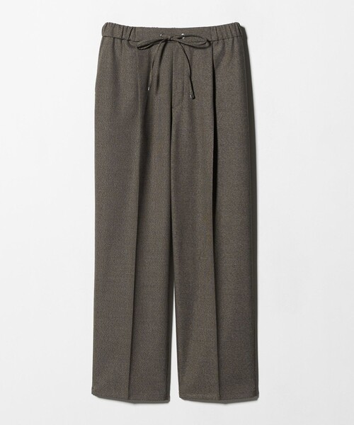 A DAY IN THE LIFE UNITED ARROWS（アデイインザライフユナイテッドアローズ）の「裏起毛 ピンヘッド イージ テーパードパンツ ‐ウォッシャブル‐＜A DAY IN THE LIFE＞（スラックス・レディース・グレー系/モカ/ネイビー・M/S）」の3枚目の写真