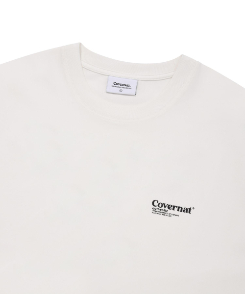 COVERNAT(カバーナット)の「トラベルTシャツ ホワイト(Tシャツ/カットソー・レディース・その他・SMALL/MEDIUM/LARGE/X-LARGE/X-SMALL)」の3枚目の写真