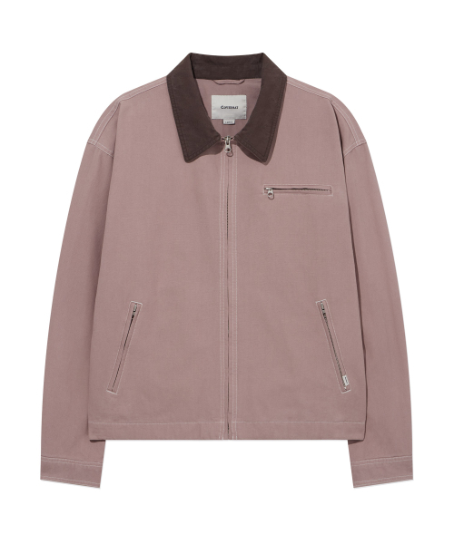 COVERNAT(カバーナット)の「ワークジャケット ライトピンク(その他アウター・レディース・その他・LARGE/SMALL/MEDIUM)」の2枚目の写真