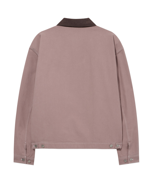 COVERNAT(カバーナット)の「ワークジャケット ライトピンク(その他アウター・レディース・その他・LARGE/SMALL/MEDIUM)」の3枚目の写真