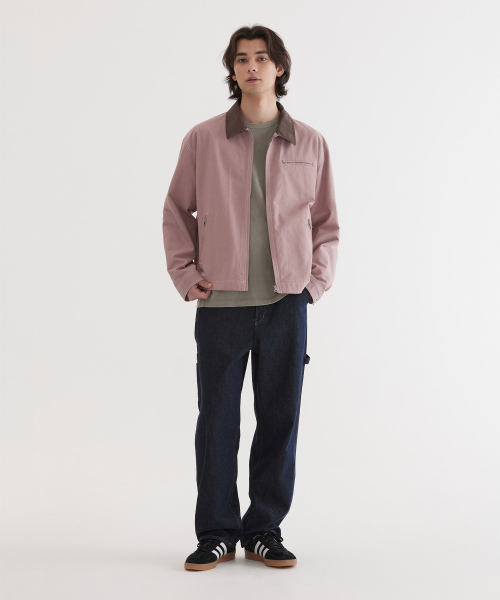 COVERNAT(カバーナット)の「ワークジャケット ライトピンク(その他アウター・レディース・その他・LARGE/SMALL/MEDIUM)」の4枚目の写真