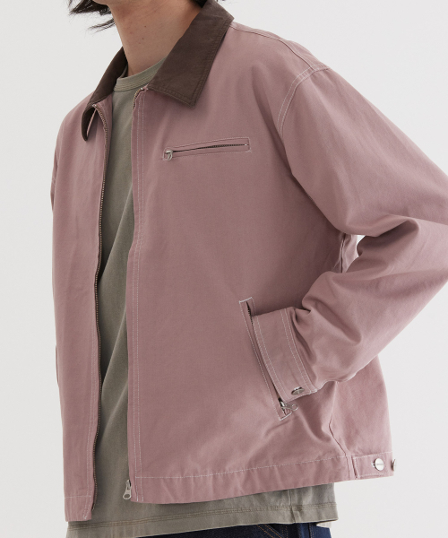 COVERNAT(カバーナット)の「ワークジャケット ライトピンク(その他アウター・レディース・その他・LARGE/SMALL/MEDIUM)」の7枚目の写真