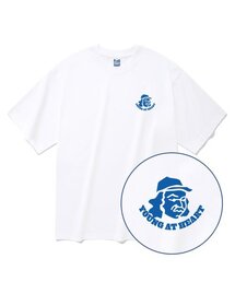 シンプルユング半袖Tシャツホワイト