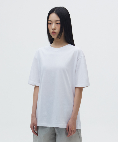 DURTの「DAILY HALF SLEEVE TEE (WHITE)(Tシャツ/カットソー・レディース・その他・SMALL/LARGE/X-LARGE)」の3枚目の写真