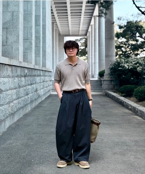 BEGIN202（ビギン202）の「ロックリンクパンツ [チャコールストライプ]（スラックス・メンズ・その他・2/3/4/1）」の10枚目の写真