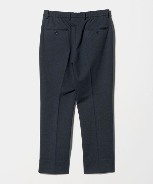 green label relaxing（グリーンレーベルリラクシング）の「エブリット TRPU ジャカード ジャージー スタンダード イージー スラックス -ウォッシャブル・ストレッチ-（スラックス・メンズ・ダークグレー/ネイビー/ダークブラウン・S/L/XL/M）」の16枚目の写真