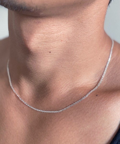 BAR STATION NECKLACE-SILVER925-チェーンネックレス MAISON CLUB】MiniAnchor Chain Necklace Silver925 / ミニアンカー