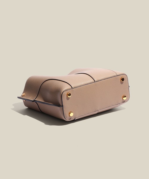 ROPE'(ロペ)の「【E'POR】BAMBOO BAG Medium/軽量・通勤・26SS(ハンドバッグ・レディース・オフホワイト/ベージュ系その他2/ブラック系その他2・FREE)」の13枚目の写真