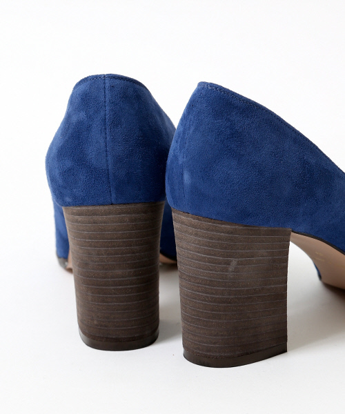 Abahouse Devinette(ドゥヴィネット)の「スウェードプレーンパンプス【GINGER 2016年11月号 P.100掲載】(パンプス・レディース・ブラウン/ネイビー・38/36/37/35/39)」の8枚目の写真