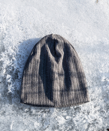 UNSTOPPABLE（アンストッパブル）の「Linen Knit Goalie Beanie Cocoa（ニットキャップ/ビーニー・メンズ）」