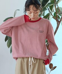 【再入荷/新色登場】coen(コーエン)ロゴ刺繍 ユニロンT