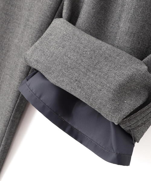 human woman（ヒューマンウーマン）の「◆【ストレッチ素材】2wayストレッチテーパードパンツ（その他パンツ・レディース・グレー/ネイビー・MEDIUM/SMALL）」の13枚目の写真