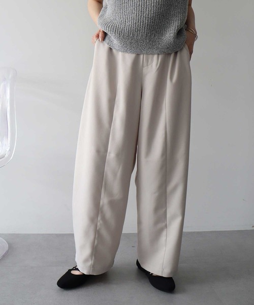 earth music&ecology(アースミュージックアンドエコロジー)の「【2026SS】バルーンパンツ(その他パンツ・レディース・ホワイト系その他2/ブラック/グレー系その他2/ブルー系その他4・S/M)」の5枚目の写真