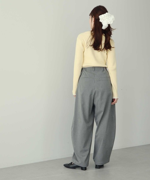 earth music&ecology(アースミュージックアンドエコロジー)の「【2026SS】バルーンパンツ(その他パンツ・レディース・ホワイト系その他2/ブラック/グレー系その他2/ブルー系その他4・S/M)」の18枚目の写真