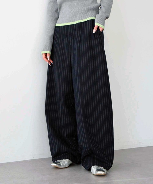 earth music&ecology(アースミュージックアンドエコロジー)の「【2026SS】バルーンパンツ(その他パンツ・レディース・ホワイト系その他2/ブラック/グレー系その他2/ブルー系その他4・S/M)」の19枚目の写真